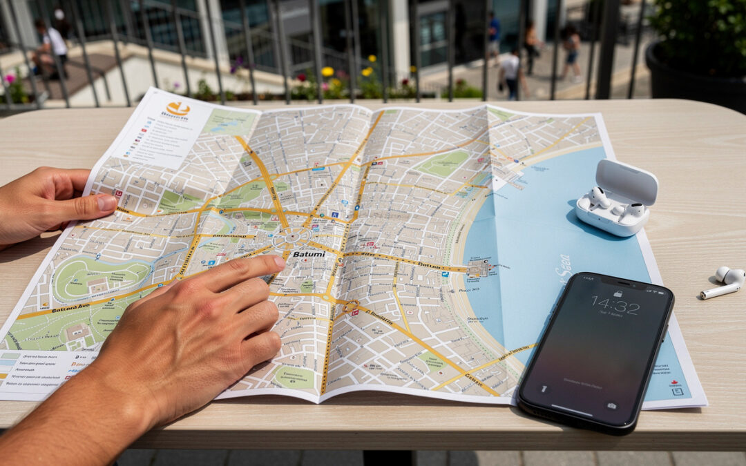 Batumi mapa – kompletny przewodnik turystyczny